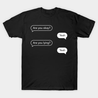 Funny and Humor Chat | Funny Text | Funny Gift T-Shirt